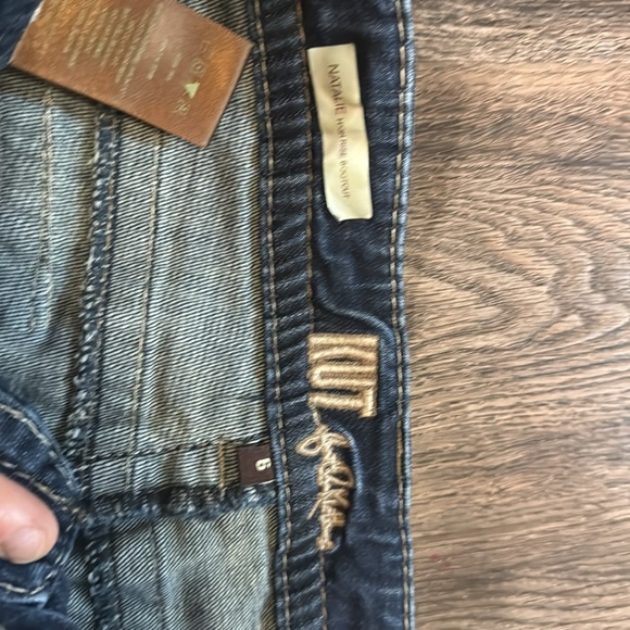 KUT from the Kloth jeans like new size 6 Natalie high rise bootcut - Picture 4 of 7